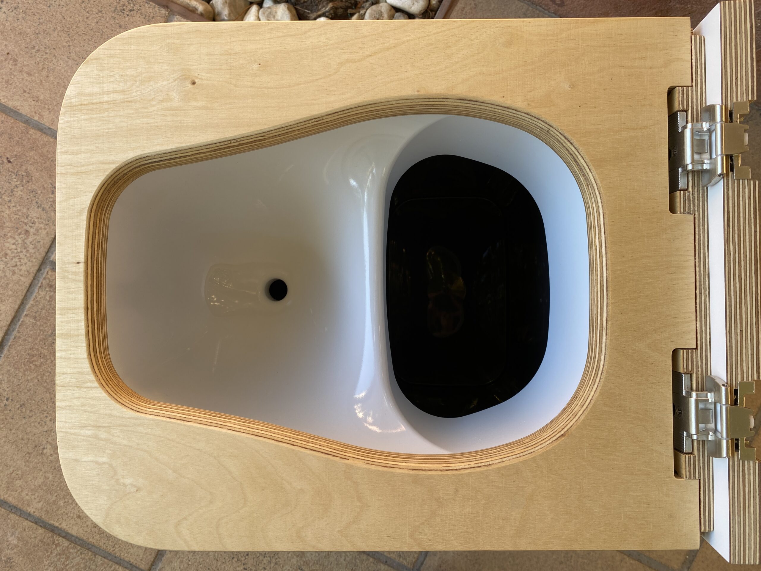 Baño seco Trelino Timber L blanco
